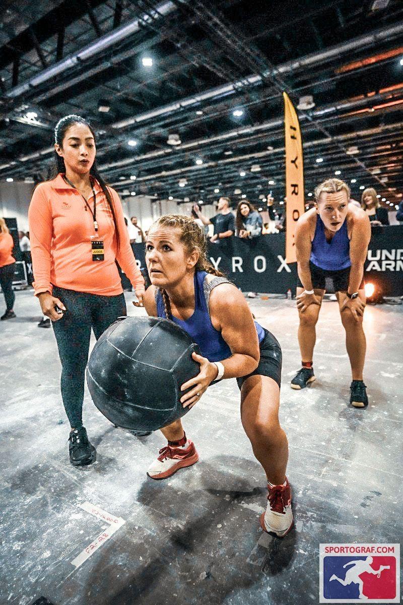 Competing at a Hyrox fitness race